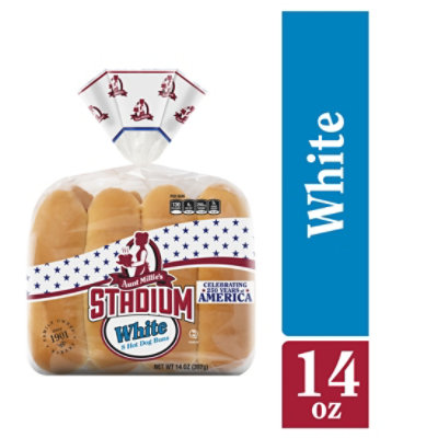 Aunt Millie's Stadium White Hot Dog Buns - 8 Count - Image 2
