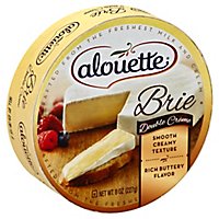 Alouette Double Creme Brie Cheese - 8 Oz - Image 1