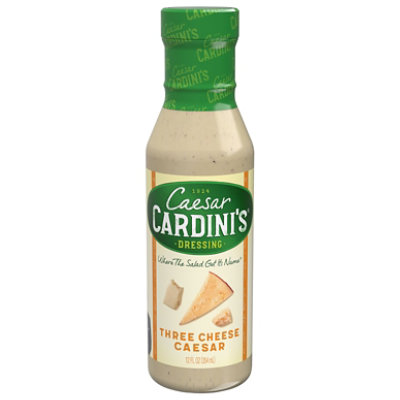 Caesar Cardinis Three Cheese Salad Dressing - 12 Oz - Image 2