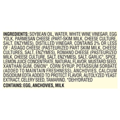 Caesar Cardinis Three Cheese Salad Dressing - 12 Oz - Image 4