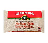 La Preferida Rice Grain Medium - 5 Lb