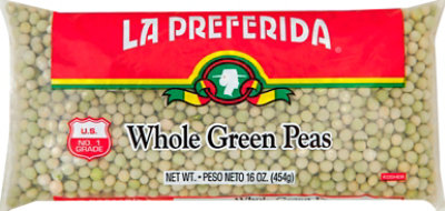 La Preferida Green Peas Whole, 16.0 Oz - 16 Oz - Image 2