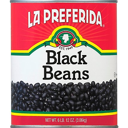 La Preferida Black Beans, 108 Oz - 108 Oz - Image 2