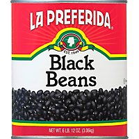 La Preferida Black Beans, 108 Oz - 108 Oz - Image 2