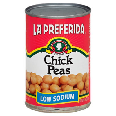 La Preferida Peas Ckn No Salt Added - 15 Oz - Image 1