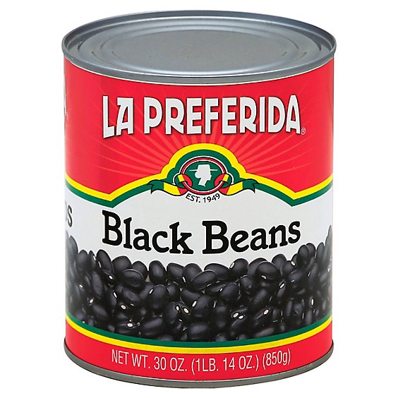 La Preferida Beans Black - 30 Oz