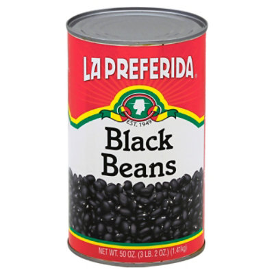 La Preferida Black Beans 50 Oz - 50 Oz - Image 1