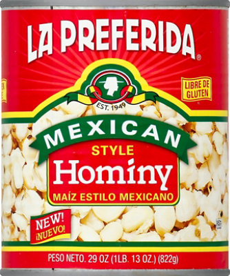 La Preferida Hominy Mexican Style, 29.0 Oz - 29 Oz - Image 2
