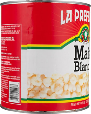 La Preferida Hominy White - 108 Oz - Image 5
