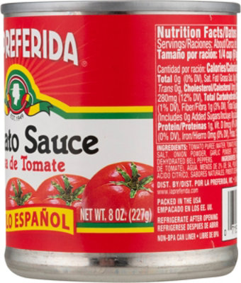 La Preferida Tomato Sauce Spanish Style, 8.0 Oz - 8 Oz - Image 5
