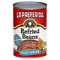 La Preferida Beans Refried Vegetarian - 16 Oz - Image 1