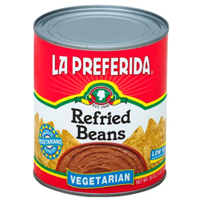 La Preferida Vegetarian Refried Beans - 30 Oz - Image 1