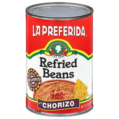 La Preferida Beans Refried Chorizo - 16 Oz - Image 2