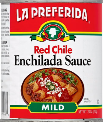 La Preferida Enchilada Sauce Red Chile, Mild, 28.0 Oz - 28 Oz - Image 2