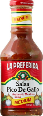 La Preferida Salsa Pico De Gallo, Medium, 15.3 Oz - 15.3 Oz - Image 1