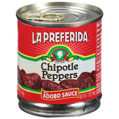 La Preferida Chipotle Peppers, Whole Hot 7 Oz - 7 Oz - Image 3