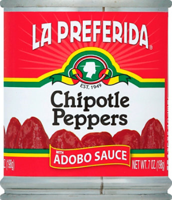 La Preferida Chipotle Peppers, Whole Hot 7 Oz - 7 Oz - Image 2