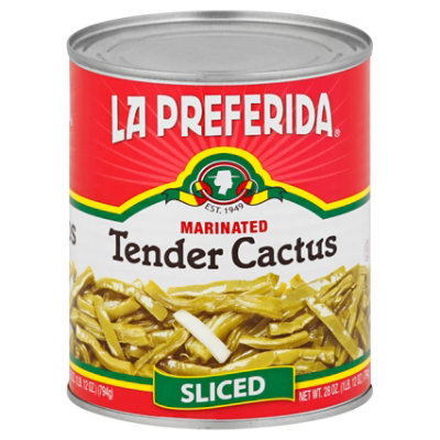 La Preferida Tender Cactus Nopalitos Tiernos 28 Oz - 28 Oz - Image 1