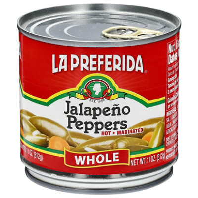 La Preferida Jalapeno Peppers Whole Hot - 11 Oz - Image 2