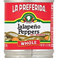 La Preferida Jalapeno Peppers Whole Hot - 7 Oz - Image 2