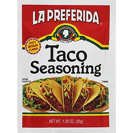 La Preferida Seasoning Taco - 1.25 Oz - Image 2