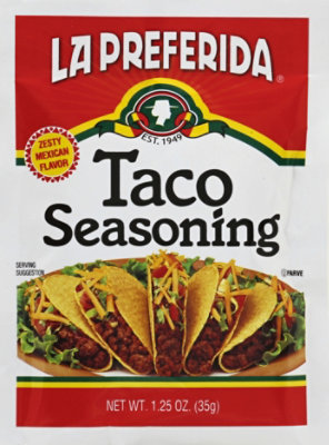 La Preferida Seasoning Taco - 1.25 Oz - Image 2