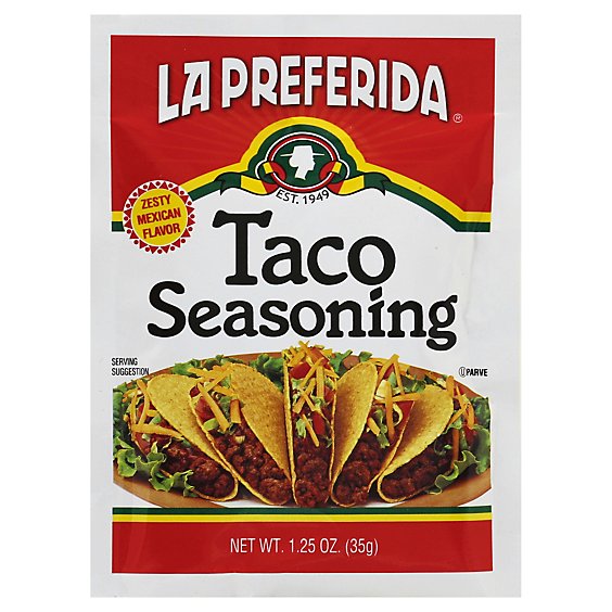 La Preferida Seasoning Taco - 1.25 Oz