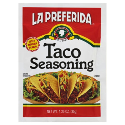 La Preferida Seasoning Taco - 1.25 Oz - Image 1