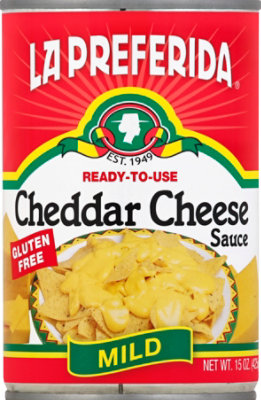 La Preferida Sauce Cheese Cheddar - 15 Fl. Oz. - Image 2