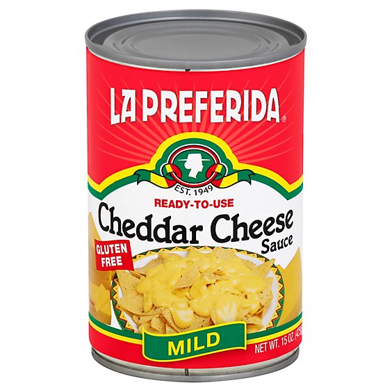 La Preferida Sauce Cheese Cheddar - 15 Fl. Oz.