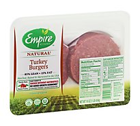 Empire Turkey Burgers - 16 Oz