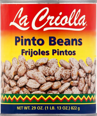 La Criolla Pinto Beans 29 Oz - 29 Oz - Image 2