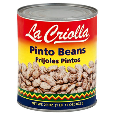 La Criolla Pinto Beans 29 Oz - 29 Oz - Image 1