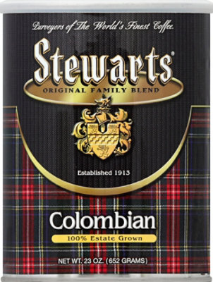 Stewarts Estate Grown Colombian Coffee - 23 Oz - Image 2