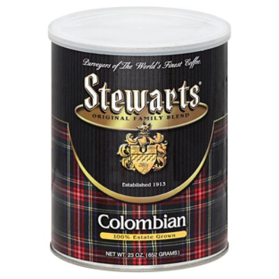 Stewarts Estate Grown Colombian Coffee - 23 Oz - Image 1