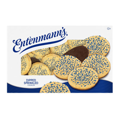 Entenmann’s Frosted Dipped Sprinkled Cookies - 12 Oz - Image 1