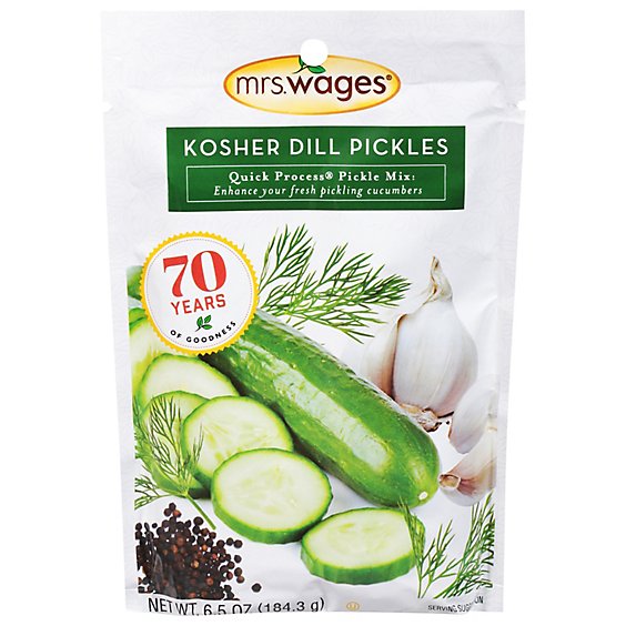 Mrs Wages Kosher Dill Pickle Mix - 6.5 Oz