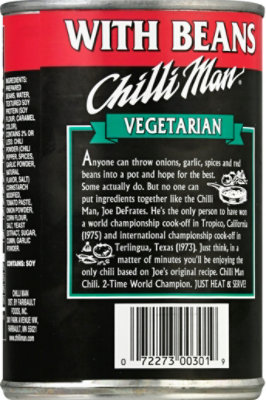 Chilli Man Vegetariain Chili - 15 Oz - Image 6