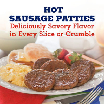 Odoms Tennessee Pride Sausage Patties Hot - 30 Count - Image 2