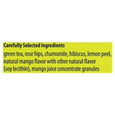 Bigelow Tea Bags Green With Mango 20 Count - 0.91 Oz - Image 6