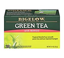 Bigelow Tea Bags Green With Mango 20 Count - 0.91 Oz