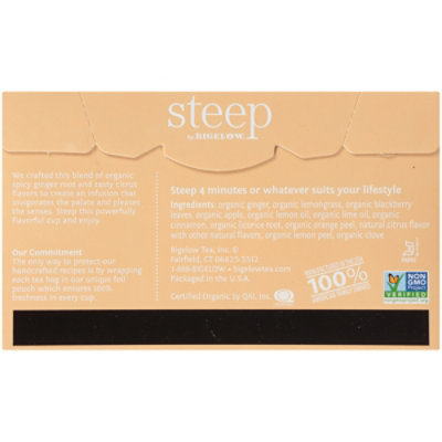 Bigelow Tea Steep Lmn - 20 Count - Image 5