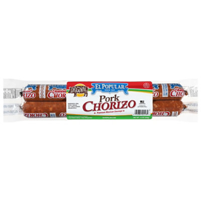 El Popular Original Chorizo - 12 Oz - Image 2