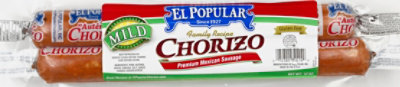 El Popular Original Chorizo - 12 Oz - Image 2