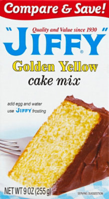 Jiffy Yellow Cake Mix - 9 Oz - Image 2