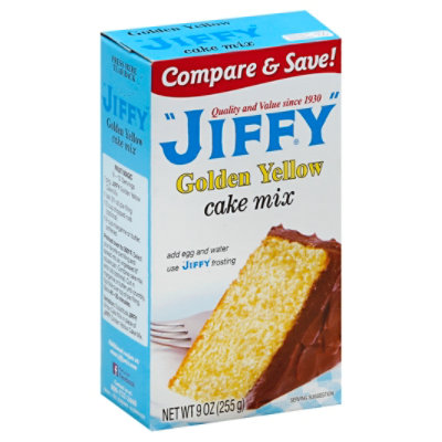 Jiffy Yellow Cake Mix - 9 Oz - Image 1