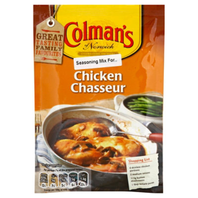 Colemand Chicken Chasseur Seasoning - 1.52 Oz