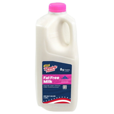 Prairie Farms 1/2 Gasllon Skim Milk - 64 Fl. Oz. - Image 2