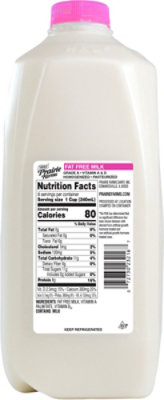 Prairie Farms 1/2 Gasllon Skim Milk - 64 Fl. Oz. - Image 5