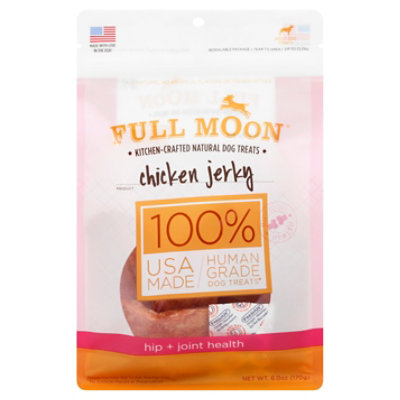 Full Moon Dog Treats Chicken Jerky Hip + Joint Health - 6 Oz - Image 3